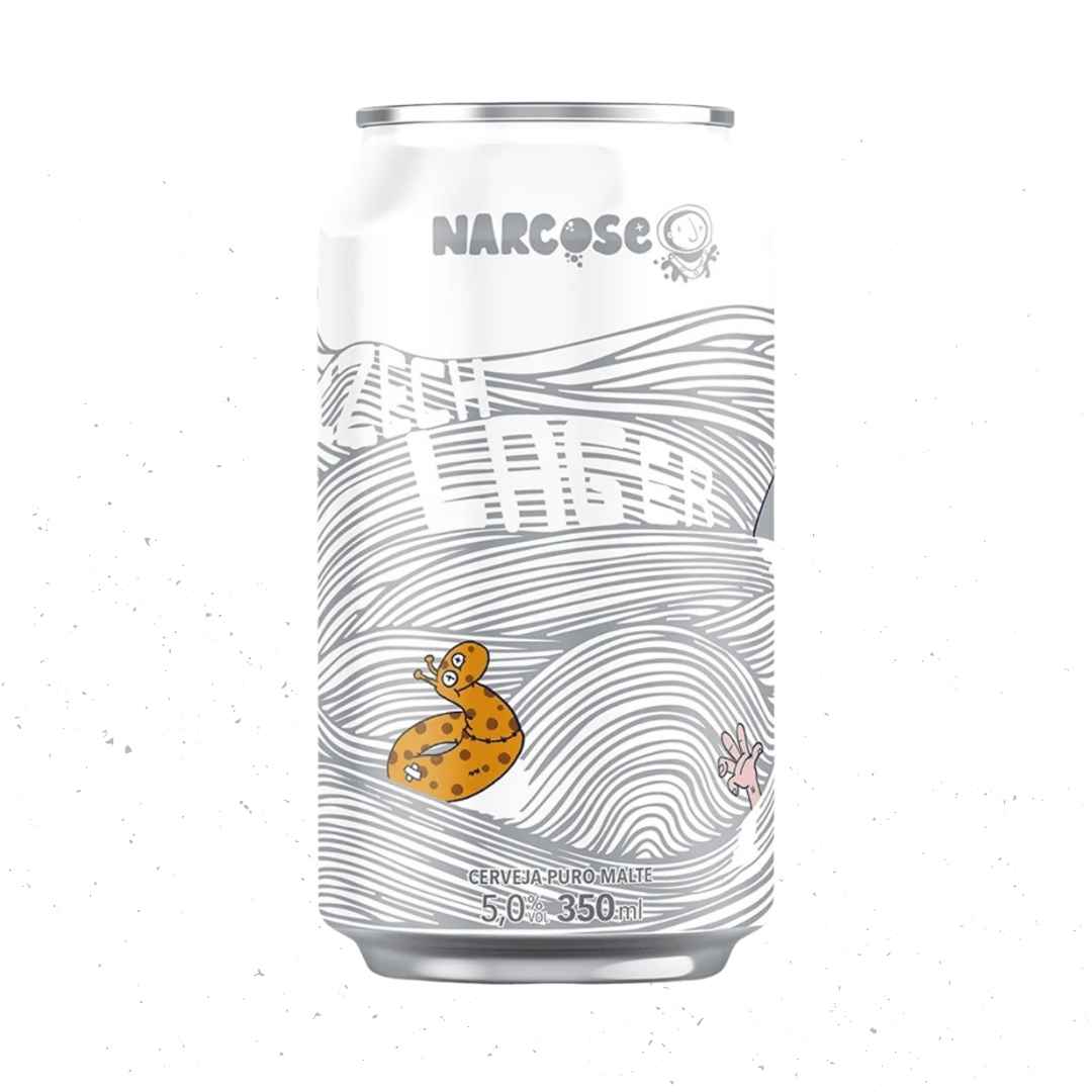 Cerveja Narcose Czech Lager (Czech Pilsner) 350ml dorrs beer