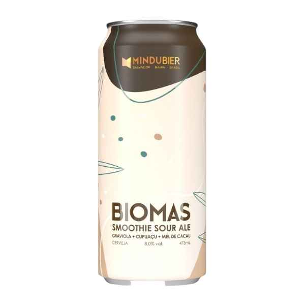 Cerveja Mindubier Biomas (Smoothie Sour) 473ml