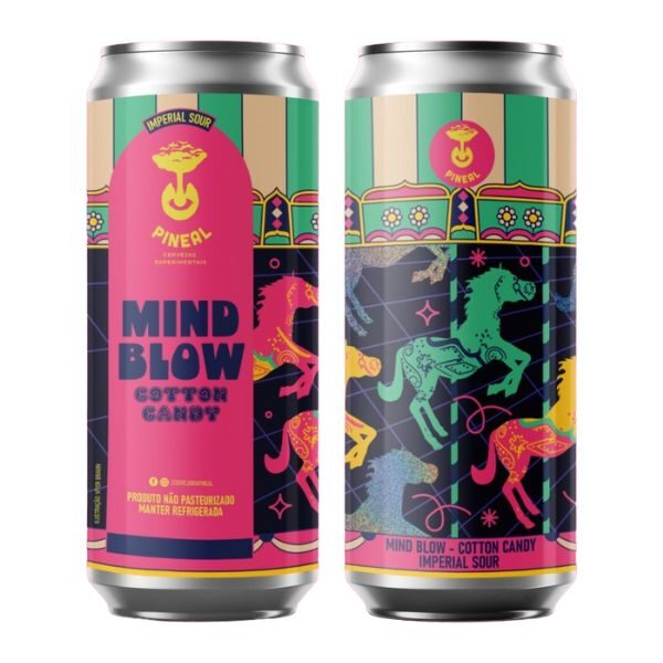Cerveja Pineal Mind Blow Cotton Candy (Imperial Sour) 473ml