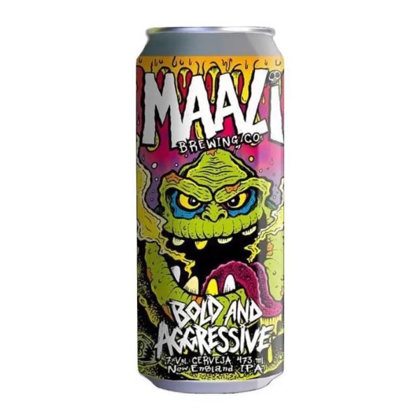 Cerveja Maali Brewing Bold And Aggresive (NE IPA) 473ml