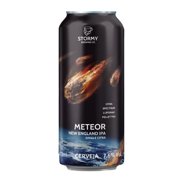 [Pré-venda] Cerveja Stormy Brewing Meteor (NE IPA) 473ml