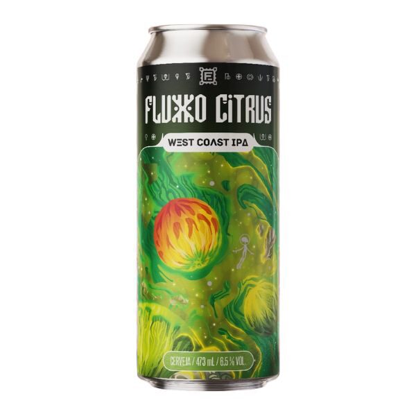 Cerveja Fermi Fluxo Citrus (American IPA) 473ml
