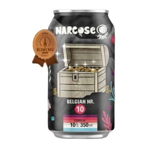 Cerveja Narcose Belgian Nr.10 (Belgian Dark Strong Ale) 350ml