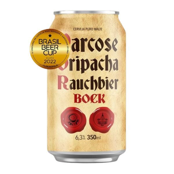 Cerveja Narcose e Oripacha Rauch Bock (Rauchbier Bock) 350ml