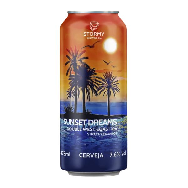 Cerveja Stormy Sunset Dreams (Double West Coast IPA) 473ml