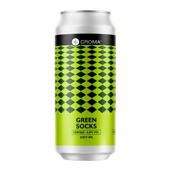 Cerveja Croma Green Socks (Juicy IPA) 473ml