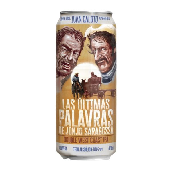 Cerveja Juan Caloto Las Ultimas Palavras de Jonjo Saragrossa (Double West Coast IPA) 473ml