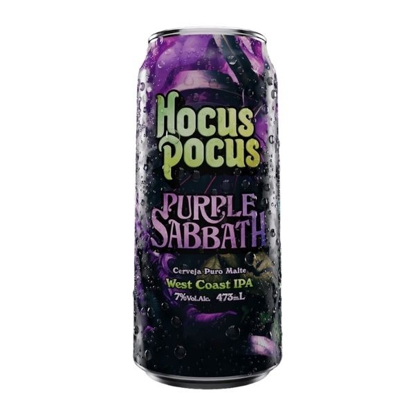 Cerveja Hocus Pocus Purple Sabbath (West Coast IPA) 473ml
