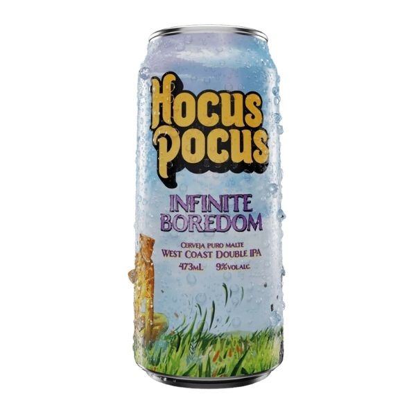Cerveja Hocus Pocus Infinite Boredom (Double West Coast IPA) 473ml