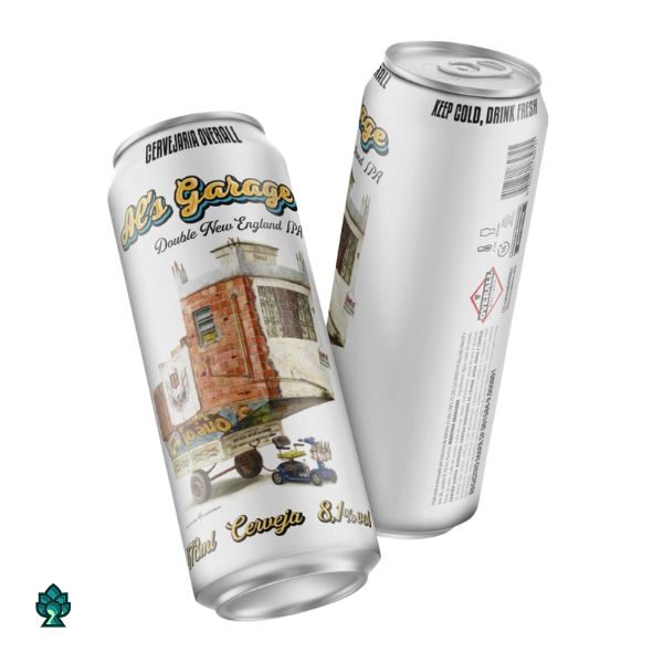 Cerveja Overall Al’s Garage (Double New England IPA) 473ml