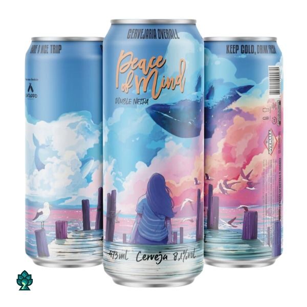 Cerveja Overall Peace of Mind (Double New England IPA) 473ml