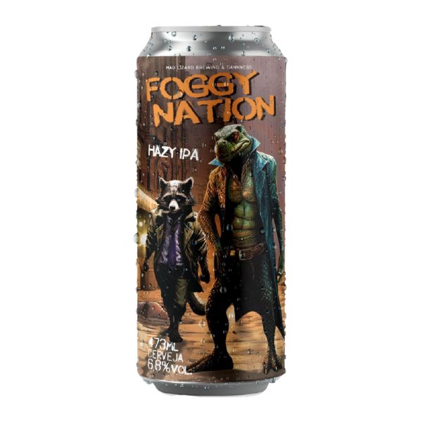 Cerveja Mad Lizard Foggy Nation (Hazy IPA) 473ml