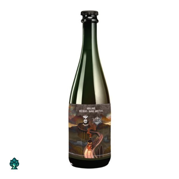 Cerveja Hop Mundi e Pineal Highlands (BA Wee Heavy) 375ml