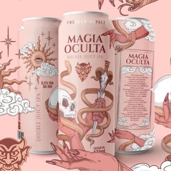 Cerveja Demonho Magia Oculta (Juicy IPA) 473ml