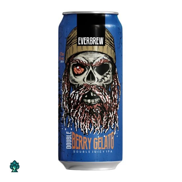 Cerveja EverBrew Double Berry Gelato (Double Juicy IPA) 473ml