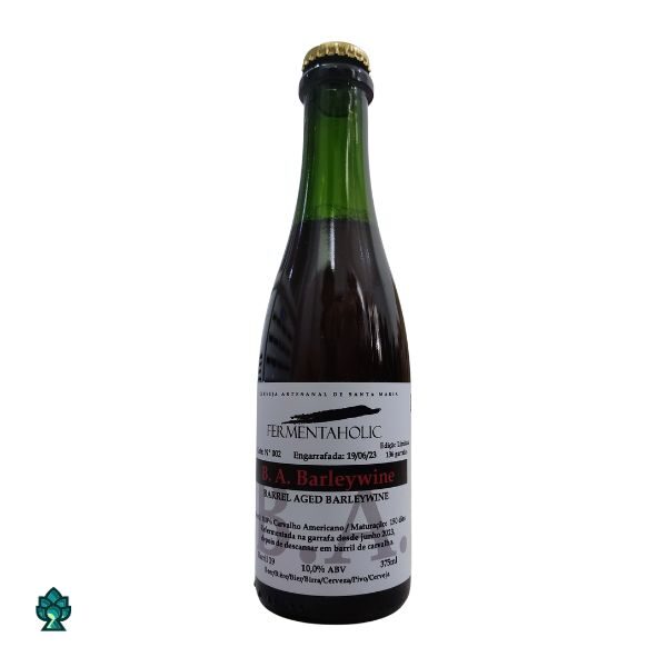 Cerveja FermentaHolic B.A Barleywine (Barrel Aged Barleywine) 375ml