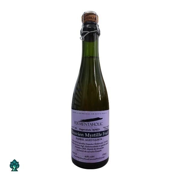 Cerveja FermentaHolic Peurivien Myrtille (Barrel Aged Saison) 375ml