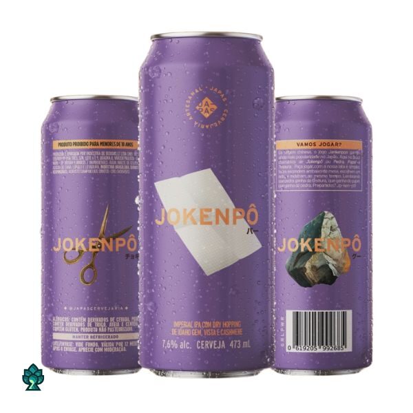 Cerveja Japas Jokenpô (Imperial IPA) 473ml