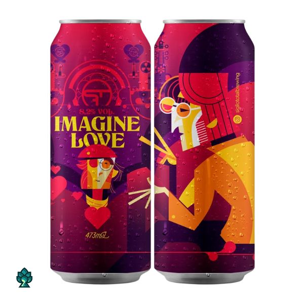 Cerveja Sigilo Total Imagine Love (Double Juicy IPA) 473ml