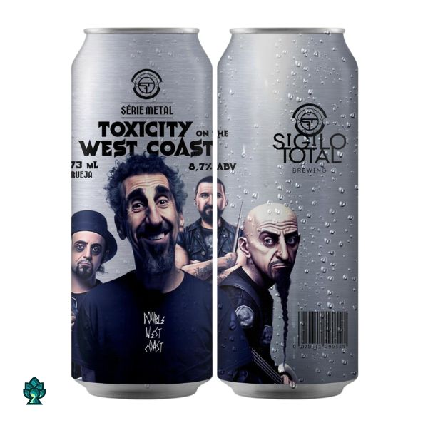 Cerveja Sigilo Total Toxicity West Coast (Double West Coast IPA) 473ml