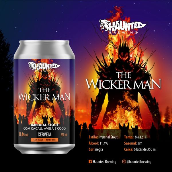 Cerveja Haunted The Wicker Man (Imperial Stout) 350ml