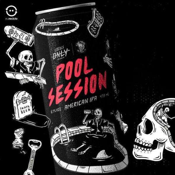 Cerveja Locals Only Pool Session (American IPA) 473ml