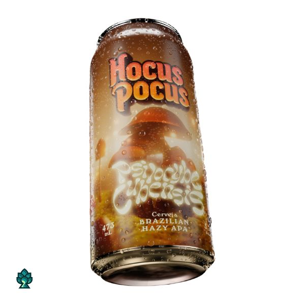 Cerveja Hocus Pocus Psilocybe Cubensis (Double Hazy APA) 473ml