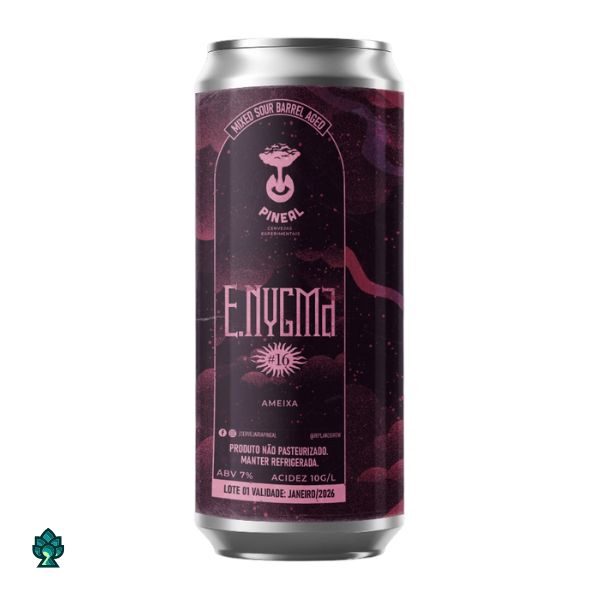 Cerveja Pineal E.Nygma #16 - Ameixa (Barrel Aged Sour) 473ml