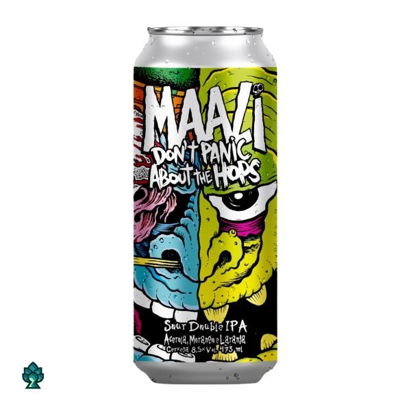 Cerveja Maali Brewing Don't Panic About the hops (Double Sour IPA) 473ml