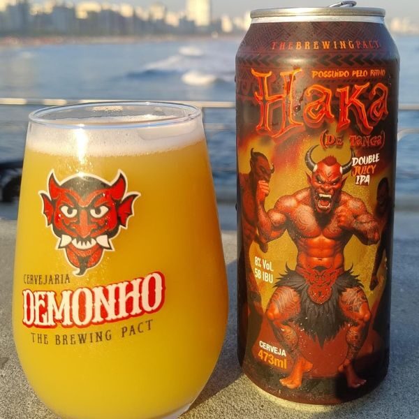 Cerveja Demonho Possuido pelo ritmo Haka (Double Juicy IPA) 473ml