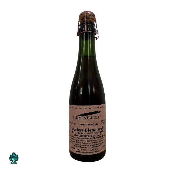 Cerveja Fermentaholic Flanders Blend Aniele (BA Blend Flanders) 375ml
