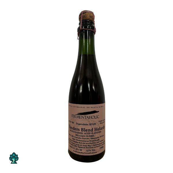 Cerveja Fermentaholic Flanders Blend Helarde (Barrel Aged Blend Flanders) 375ml