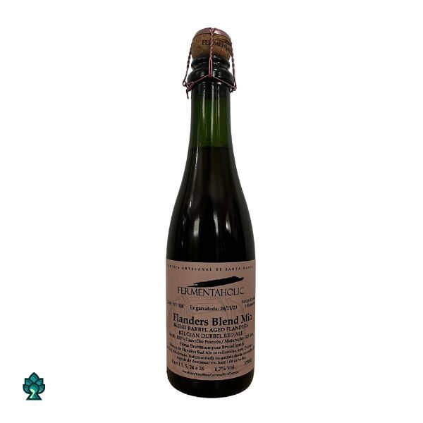 Cerveja Fermentaholic Flanders Blend Mia (Barrel Aged Blend Flanders) 375ml
