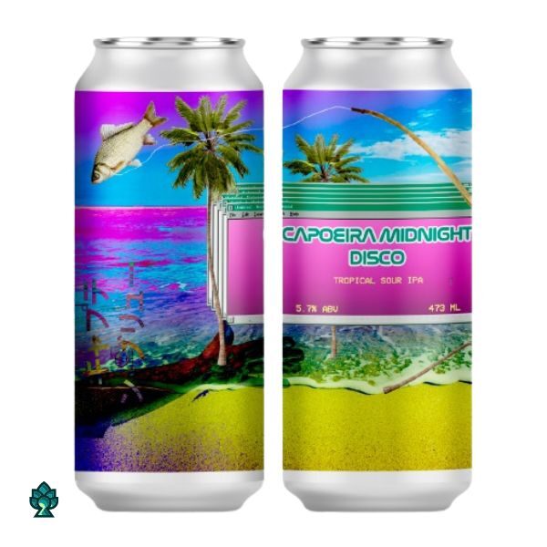 Cerveja Captain Brew Capoiera Midnight Disco (Sour IPA) 473ml