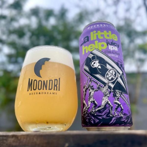 Cerveja Moondri A Little Help (Juicy IPA) 473ml