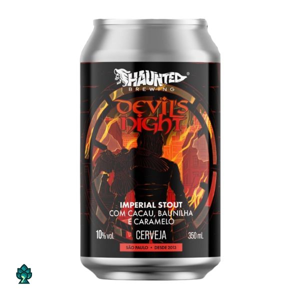 Cerveja Haunted Brewing Devil's Night (Imperial Stout) 350ml