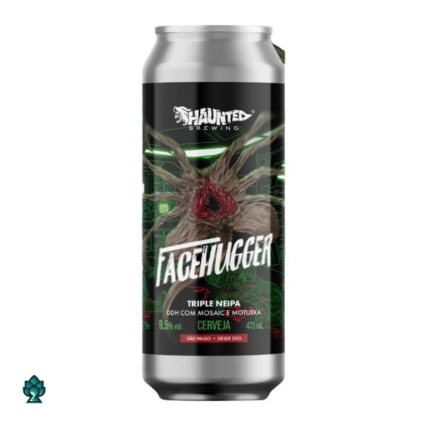 Cerveja Haunted Brewing Facehugger (Triple NE IPA) 473ml