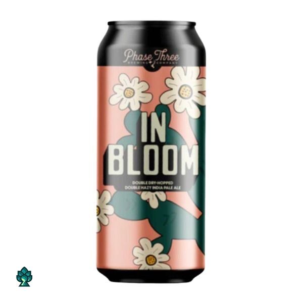 Cerveja Phase Three In bloom (Double Hazy IPA) 473ml