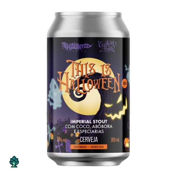 Cerveja Haunted Brewing This is Halloween 2024 (Imperial Stout) 473ml