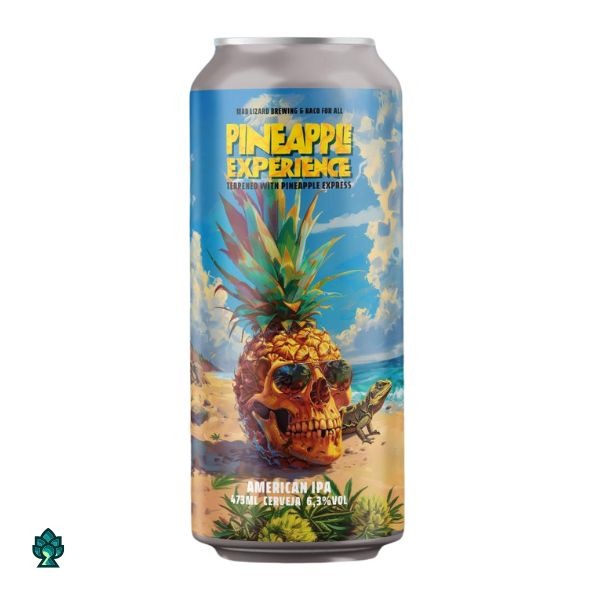 Cerveja Mad Lizard e Baco for All Pineapple Experience (American IPA) 473ml