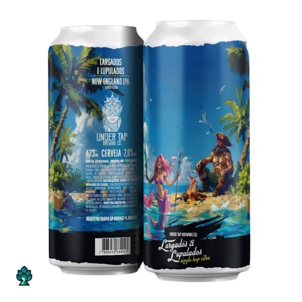 Cerveja Under Tap Largados e Lupulados 2024 (NE IPA) 473ml